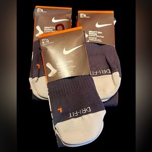 Set of 3 pair men’s NWT Nike Fit Dry Soccer Socks
